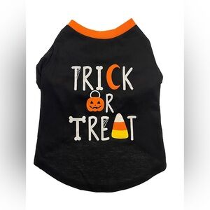 NWT Woof Dog “Trick or Treat” Dog Shirt, S